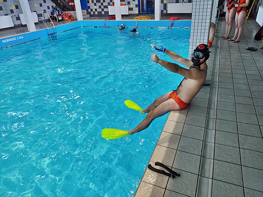 Hokej pod wodą Walenie Siemianowice Śląskie Trening 14 III 2026